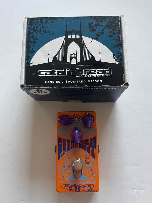 Catalinbread Octapussy Octave Fuzz Octafuzz Guitar Effect Pedal + Original Box image 1