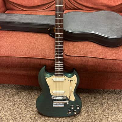 Gibson Melody Maker D SG w/ Vibrola 1966-70 Pelham Blue Gorgeous w/Original Case image 7