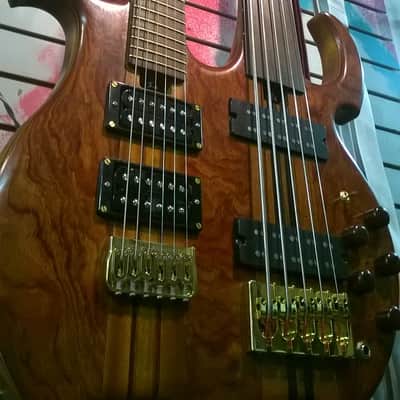 2015 Thor Bass 6String Guitar over 5String Fretless Bass image 1