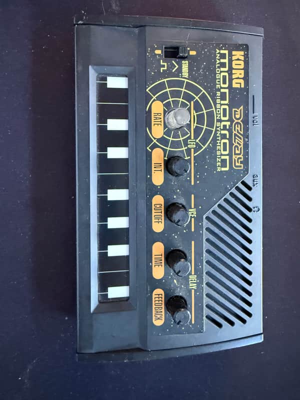 Korg Monotron DELAY Analog Ribbon Synthesizer