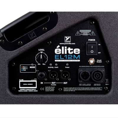 Yorkville EL12M | Powered 12" 2way Stage Monitor. New with Full Warranty! image 5