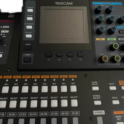 TASCAM DP-32 W/ CD-RW DRIVE and MIDI i/o 2012 image 2