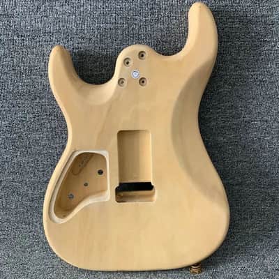 Unfinished HSH Guitar Body with 2 Point Tremolo image 4