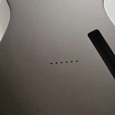 Silver Matte Paulownia Telecaster Tele Style Guitar Body image 2