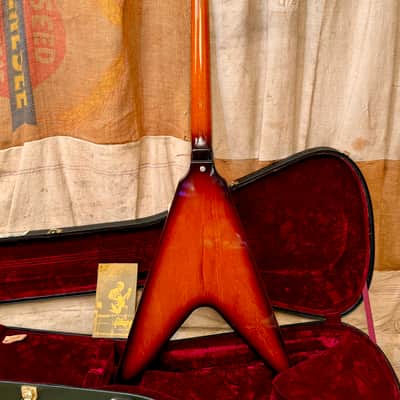 Gibson Custom Shop '67 Reissue Flying V 2002 - Sunburst imagen 5