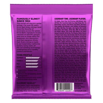 Power Slinky Nickel Wound Electric Guitar Strings 11-48 Gauge Set - world standard special-tempered+tinned steel & ni-plated wrap on steel hex core image 2