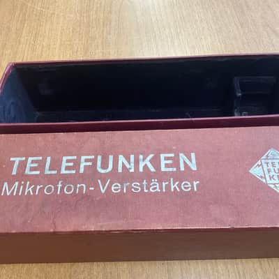 Telefunken NEUMANN CMV3 MIKROFON BOTTLE VINTAGE CARTON BOX image 4