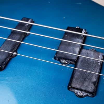 Ibanez TRB Bass 1991 Ice Blue Metallic Fujigen Factory MIJ Made in Japan w/ Bag image 14