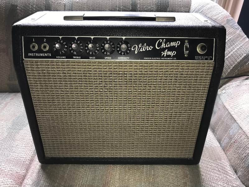 Fender Vibro Champ Vintage  1964-65 Blackface AA764 image 1