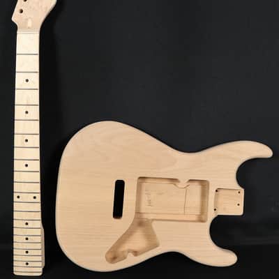 Michael Kelly MK60 Strat Electric Guitar Kit Maple Neck and Alder Body image 1