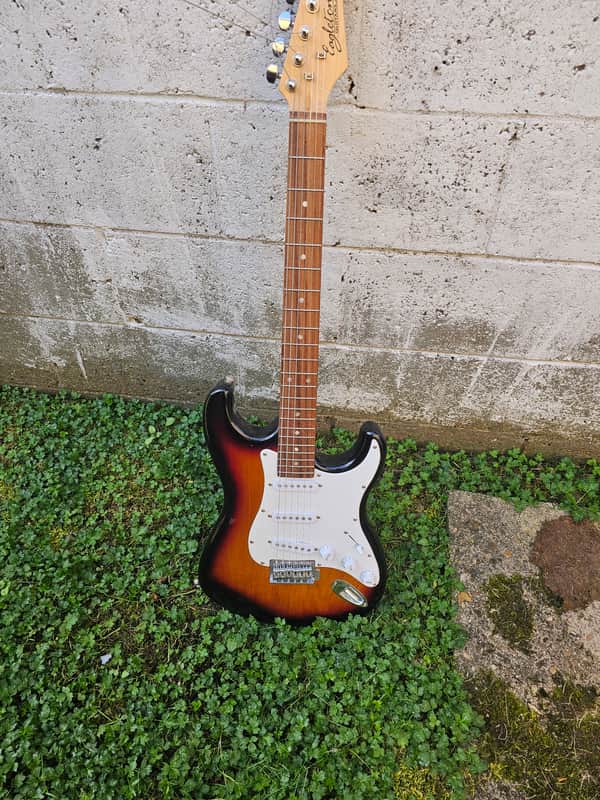 Eagletone Strat style electric guitar - Sunburst image 1