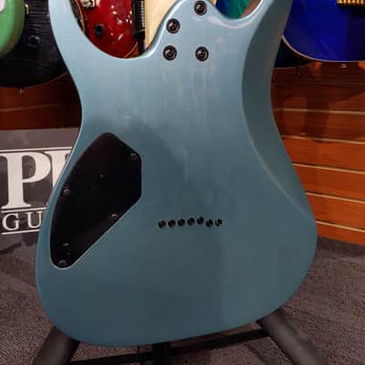 Ibanez GRG7221M-MLB Gio Series 7-String with Maple Fretboard Metallic Light Blue image 5