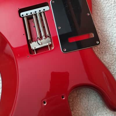 Fender Yngwie malmsteen loaded body 2010 - Red image 6
