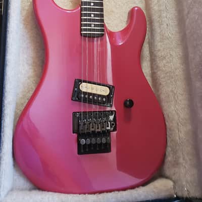 Kramer Original Vintage 1980's Baretta 1 1988-1990 Flip Flop Red image 1