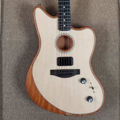 Fender American Acoustasonic Jazzmaster 2022 Very Cool Hybrid Guitar! (GB-33) image 1