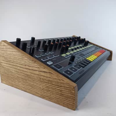Behringer RD8 RD9 MK2 Real Oak Wood Stand Side panel Drum Machine Wooden Stand image 1