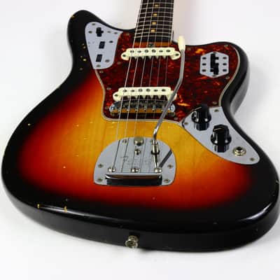 1963 Fender Jaguar Sunburst w Original Case | Pre-CBS Offset CLEAN Vintage Guitar image 16