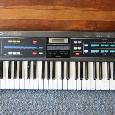 Vintage 1980s Casio CZ-1000 Phase Distortion Digital Synthesizer With Soft Case 1 101 1000 3000 5000 Very Clean No Scratches image 2