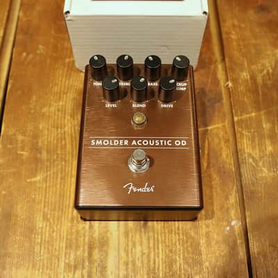 Fender Smolder Acoustic Overdrive 2019 - Present - Brown image 2