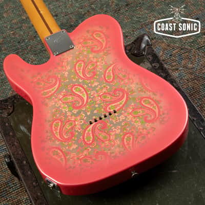 1985 Fender '69 Vintage Reissue Telecaster TL69-75 Pink Paisley made in Japan MIJ image 9