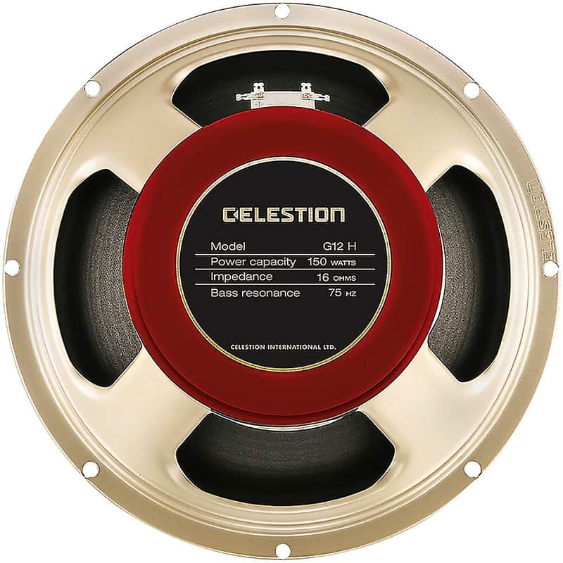Celestion G12H-150 Redback 12" 150-Watt 16ohm Guitar Amp Speaker image 1