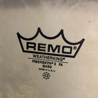 Leedy Vintage Bass Drum 14”x28” 1920’s/1930’s - White Marine Pearl image 4