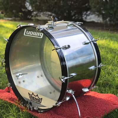 Ludwig 14x24" Stainless Steel Bass Drum