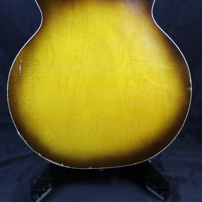 1960's Harmony H75 USA Made Vintage Maple Hollow-Body w/DeArmond & HSC image 18