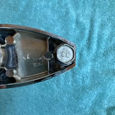 Rogers Tom Drum Mount or Spur bracket - Big R Memriloc XP8 - 1” Lot #oo2 70s - Chrome image 7
