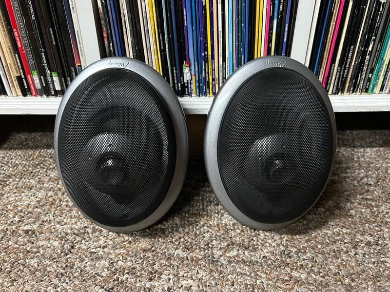Mirage OmniPolar OmniSat 1PB-1 Compact Satellite Speaker Pair Black TESTED ✅ image 1