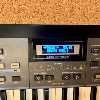 Casio CZ-101 49-Key Synthesizer 1980s – New Led Screen – W/ Power Supply – Serviced – Warranty image 2