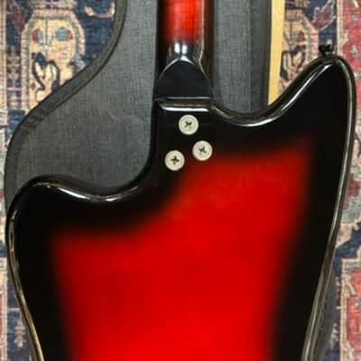1960's Harmony Bobkat w/Moustache Gold-Foil Pickups image 7