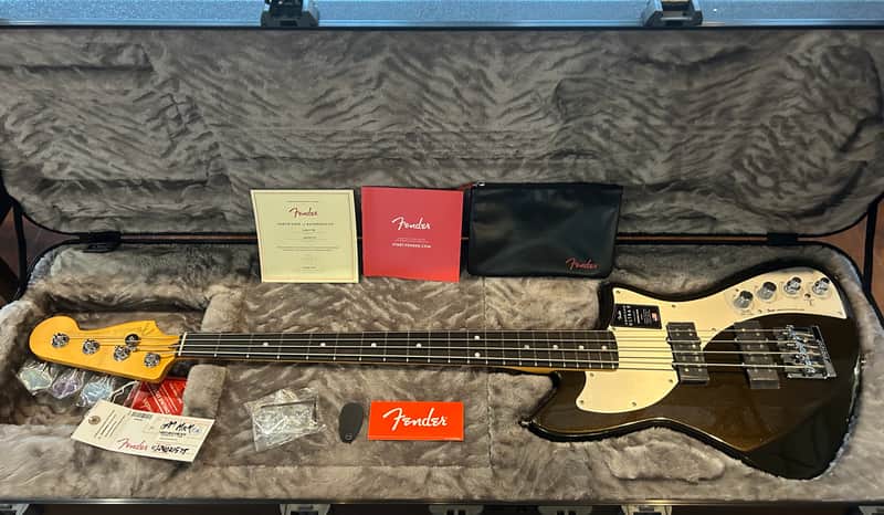 Fender American Ultra II Meteora bass 2024 - Texas Tea / 9lbs. 3.2oz. #US24021575 image 1