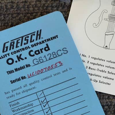 Gretsch Roc Jet '55 Stephen Stern Masterbuilt Custom Shop G6128 G6128CS USA image 9