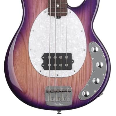Ernie Ball Music Man StingRay Special Bass Guitar - Purple Sunset with Rosewood Fingerboard image 2