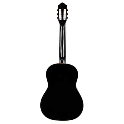 Ortega R221BK Black Highgloss, incl. Gigbag - 4/4 classical guitar image 4