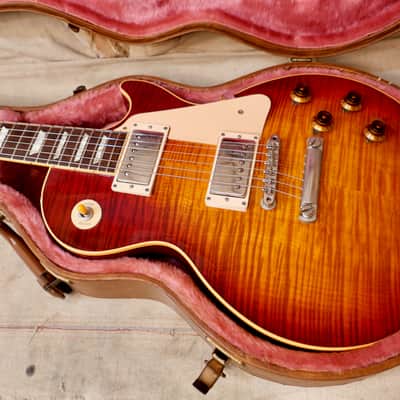 Gibson '59 Les Paul Standard Pre-Historic Reissue 1986 - Cherry Sunburst image 13