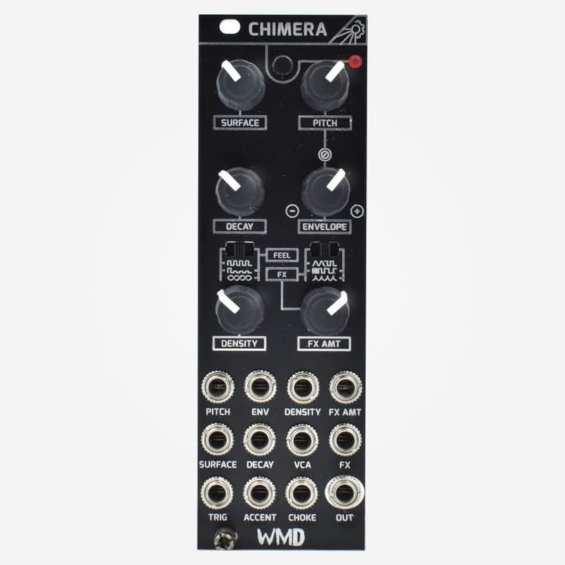 WMD CHIMERA (Black) Eurorack Granular Percussion Module image 1
