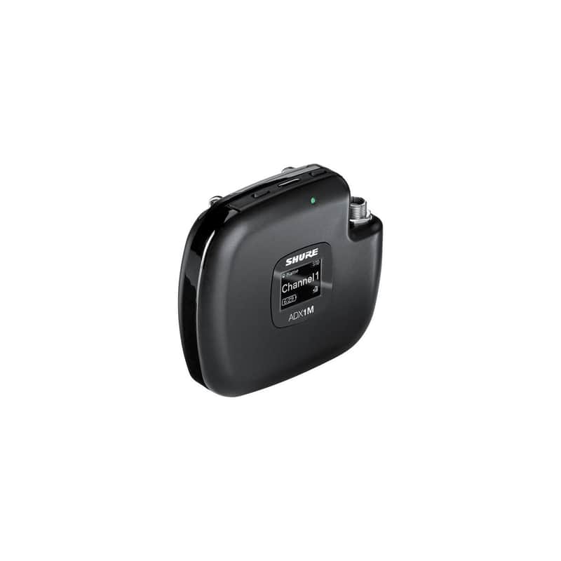 Shure ADX1M Digital Micro Bodypack Wireless Transmitter, G57: 470-608 MHz image 1