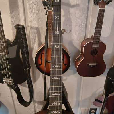 Deering Artisan Goodtime Two, Left-Handed, Dark Red Mahogany Satin image 2