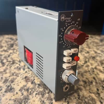Heritage Audio 73JR II 500 Series Microphone Preamp Module 2020 - 2021 - RAF Blue Grey image 1
