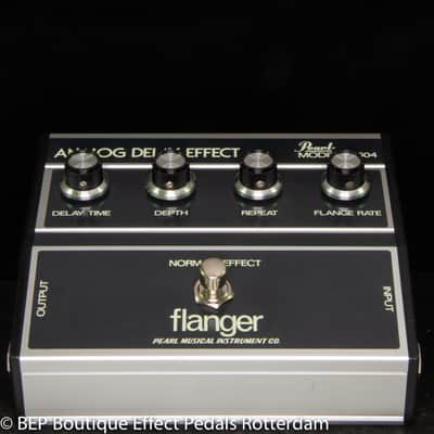 Pearl F-604 Flanger Analog Delay Effect s/n 509647 late 70's Japan image 8