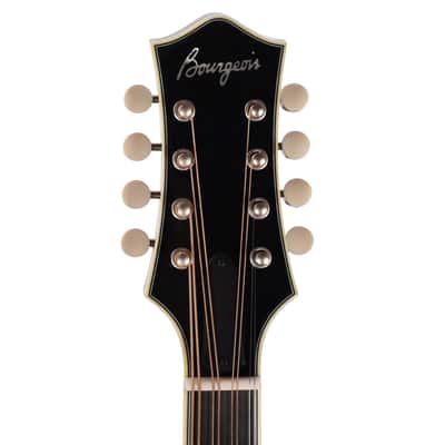 Bourgeois M50-BT Octave Mandolin Aged Tone Adirondack Spruce/European Curly Maple Black (Serial #M2606121) image 6