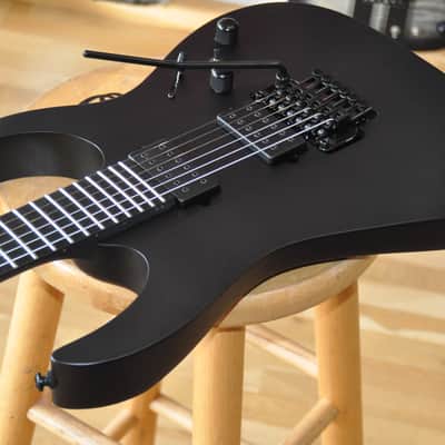 IBANEZ RGRB620 BKF Black Flat / Iron Label Series / RGRB620-BKF / I251009518 image 6