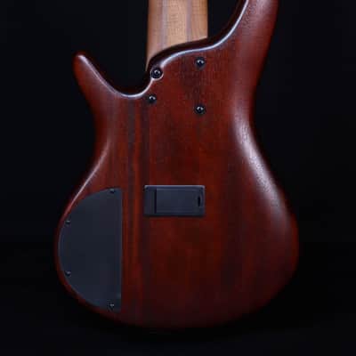 Ibanez SR506AMHL 6-String Bass, Mahogany Brown Burst Low Gloss image 3