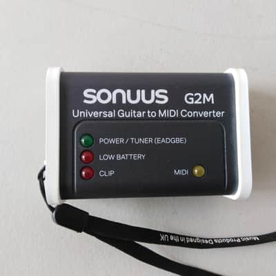 Sonuus G2M  Universal Guitar-to-MIDI Converter Black image 3