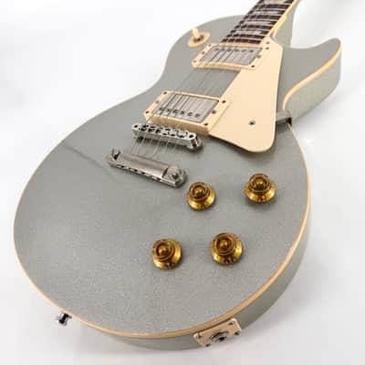 2008 Gibson Custom Shop Les Paul Standard – Silver Sparkle image 2