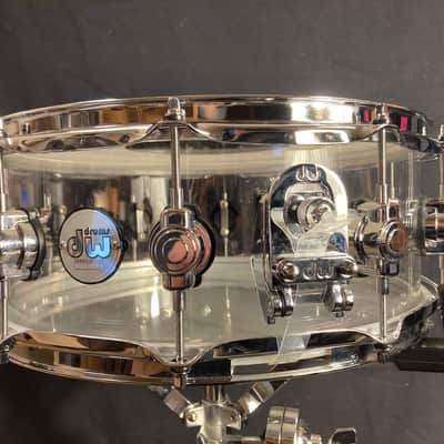 DW - 5x14" Designer Series Clear Acrylic Snare Drum 2000 image 8