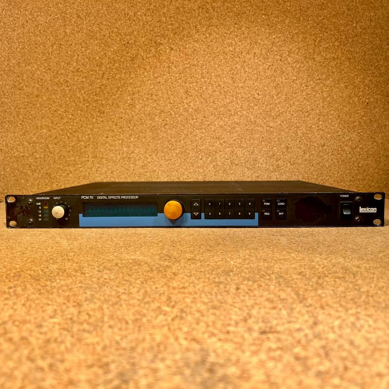 Lexicon PCM 70 Digital Effects Processor 1980s – VER 2.0 – Serviced – Warranty image 1