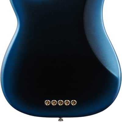 Fender American Pro II Precision Bass V Bass Guitar (with Case), Dark Night image 7